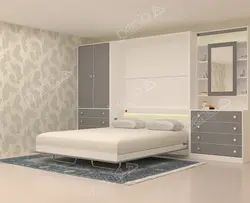 تخت خواب تاشو دو نفره عمودی کد BW-21112Vertical double wall bed BW-21112