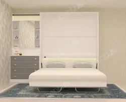 تخت خواب تاشو دو نفره عمودی کد BW-21112Vertical double wall bed BW-21112