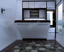 تخت خواب تاشو دو نفره عمودی کد BW-21114Vertical double wall bed BW-21114