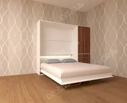 تخت خواب تاشو دو نفره عمودی کد BW-21118Vertical double wall bed BW-21118