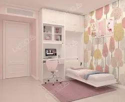 تخت خواب تاشو یک نفره عمودی کد BW-11107Vertical single wall bed BW-11107