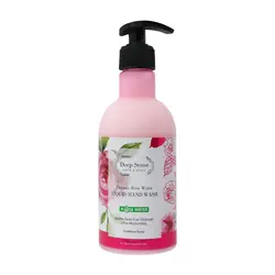 مایع دستشویی کرمی گلاب دیپ سنس 400 میلی لیتری