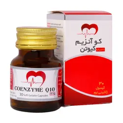 سافت ژل کوآنزیم کیوتن 30 میلی گرم دانا بسته 30 عددی
