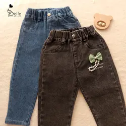 شلوار لی مام فیت وارداتی 👖