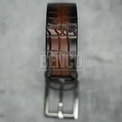 کمربند چرمی مردانه مدل سنگی