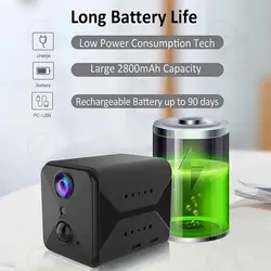 دوربین سیمکارتی کوچک 20 ساعت شارژ V380PRO 4G/WifiMini wireless 4G V380 Cube camera