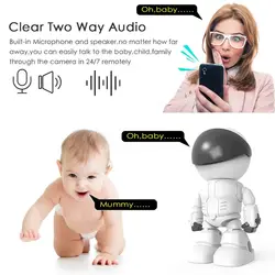 دوربین ربات پرستار کودک yoosee fullHDAuto Tracking Cloud Storage Surveillance Robot CCTV Camera 1080P Wifi HD Night Vision Camera