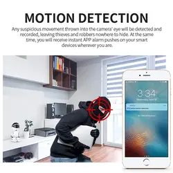 دوربین ربات پرستار کودک yoosee fullHDAuto Tracking Cloud Storage Surveillance Robot CCTV Camera 1080P Wifi HD Night Vision Camera