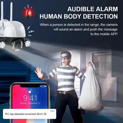 دوربین مینی اسپید دام p30 v380pro 2mpmini speed dome 2 megapixel camera