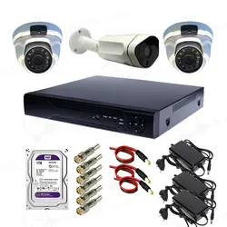 پکیج دوربین مداربسته سه دوربین ویژه اماکن مسکونی و مغازهCCTV AHD DIOMOND Package MODE2CCTV AHD diomond Package mode2