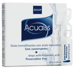 قطره اشک مصنوعی آکوایس ویال یکبارمصرف 20 عددی Acuaiss