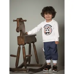 ست بلوز و شلوارک مشترک دخترانه و پسرانه P403 برشاد