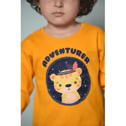 ست بلوز و شلوارک مشترک دخترانه و پسرانه P403 برشاد