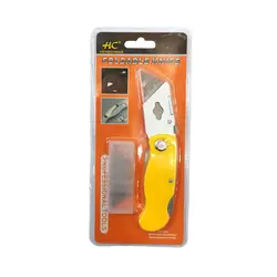 کاتر چاقویی دسته پلاستیکی HC