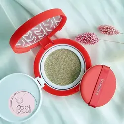 کوشن مخملی میشا + ضدآفتاب + ضدچروک + روشن‌کننده