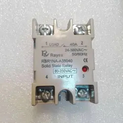 رله RSR1NA-A38040 SSR RELAY 24-380VAC 80-250VAC 40A
