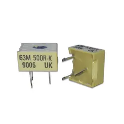 پتانسیومتر POT 63M 500R-K AXIAL-GFP-UK SPECTROL