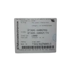 ترایاک TRIAC BTA06-600GPRG 600V-6A ST