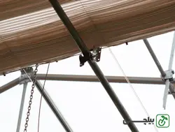 گیره پرده حرارتی با قرقره