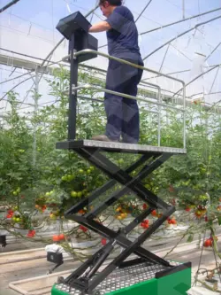 ترولی بالابر دستی گلخانه ایKIA-3000Greenhouse Piperail Trolley