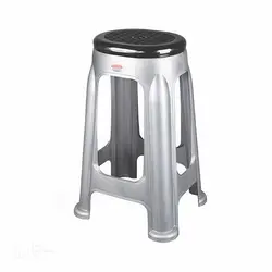 چهارپایه پلاستیکی دو رنگ بلندcp1515