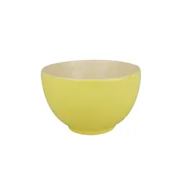 پیاله ماست خوری سرامیکی رنگی(6 عددی)