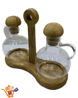 ست آبلیمو خوری و روغن ریز زیر چوبی 15222