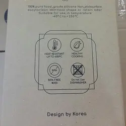 ست کفگیر ملاقه سیلیکونی روما Roma طوسی