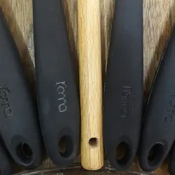 ست کفگیر ملاقه سیلیکونی روما Roma مشکی