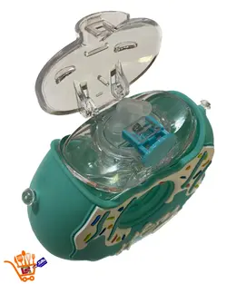 قمقمه نی دار طرح دونات رویه سیلیکونی حجم 380 ml وارداتی
