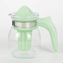 قوری پیرکس سیلیکا 1000میلی لیتر رنگ سبز