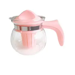 قوری پیرکس سیلیکا 1000میلی لیتر رنگ صورتی