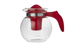 قوری پیرکس سیلیکا 1500میلی لیتر رنگ سرخابی