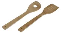 کاسه سالاد خوری چوب سرامیک سیلویا قلبی با قاشق چوبی