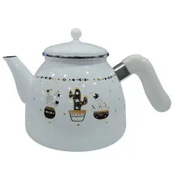 کتری و قوری دسته بغل لایت ترکیه light مدل کاکتوس