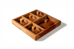 اردو خوری پنج خانه درب دار چوب راش 11045