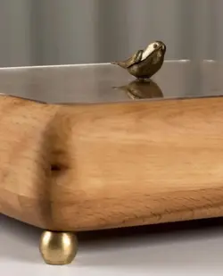 اردو خوری و شکلات خوری درب دار چوب راش 11048