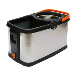 سطل و تی چرخشی استیل 512ss Green