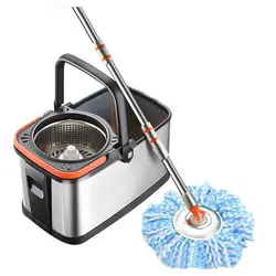 سطل و تی چرخشی استیل 512ss Green