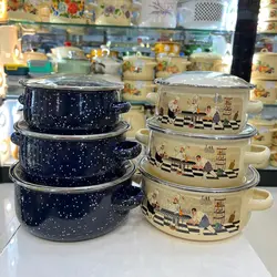 سرویس قابلمه نوزادی لعابی ۶پارچه روسی با کیفیت عالی و تخفیف ویژه