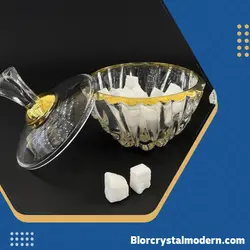 قندان بامبو _ لبه طلایی