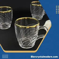 فنجان ویو  _  لبه طلایی