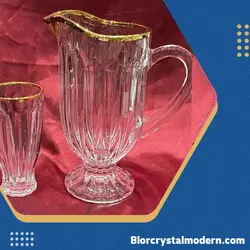 پارچ و لیوان جنوا _ لبه طلایی