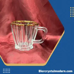 فنجان لئوپارد _  لبه طلایی