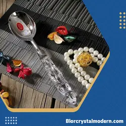 قیمت و خرید قاشق آجیل خوری دسته کریستال