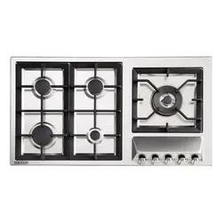 اجاق گاز صفحه ای ایتالیایی S 5909 – استیل البرز/Steelalborz