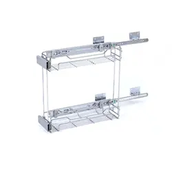 سبد مواد شوینده پهلو با قابلیت نصب به درب(ریل ساچمه ای-ریل تاندم) – سلین3/Selin3