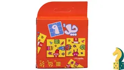 پازل 9 تیکه چلُ 9 طرح ابله (Crazy 9 Doodles)
