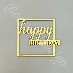 تاپر happy birthday (ابعاد متوسط) code 119