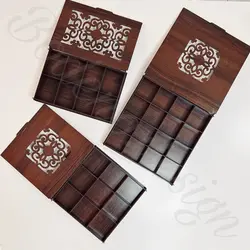 جعبه شیرینی چوبی